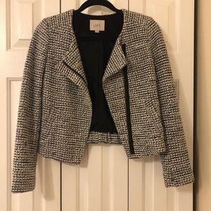 Tweed Moto Jacket from LOFT